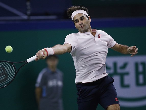 Federer affrontera Coric en demi-finale samedi. © KEYSTONE/AP/ANDY WONG