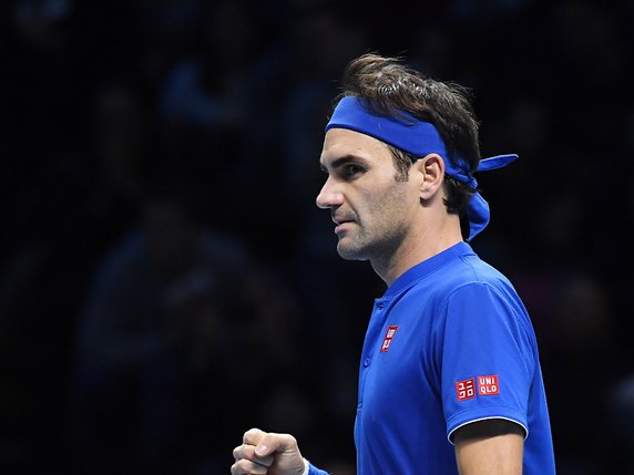 Federer a retrouvé des couleurs à Londres © KEYSTONE/EPA/ANDY RAIN