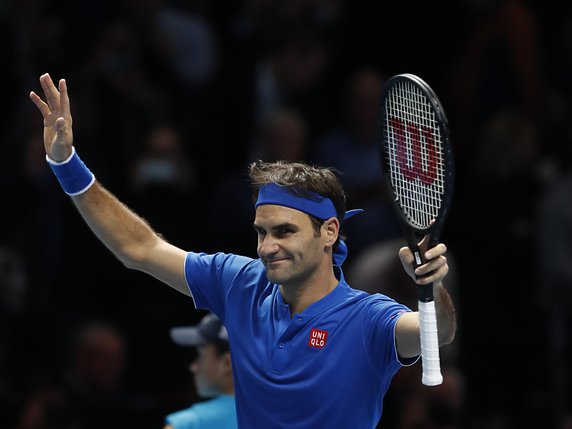 Roger Federer soulagé d'avoir retrouvé ses sensations © KEYSTONE/AP/ALASTAIR GRANT