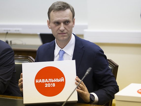 Alexeï Navalny est l'opposant numéro un à Vladimir Poutine en Russie (archives). © KEYSTONE/AP/IVAN SEKRETAREV