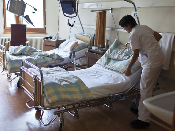 L'hôpital Rennaz comptera essentiellement des chambres à un lit ...