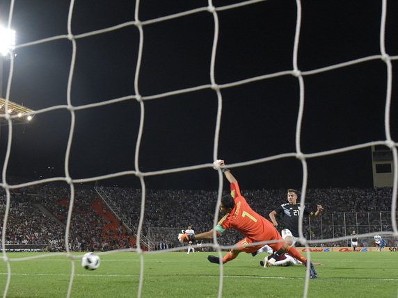 Paulo Dybala a enfin marqué un but pour l'Argentine © KEYSTONE/AP/GUSTAVO GARELLO