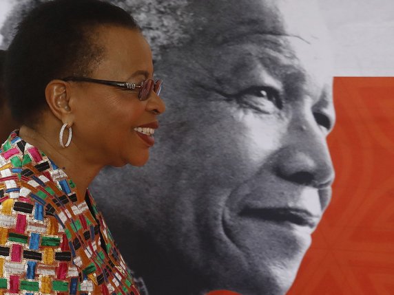 La veuve de Nelson Mandela, Graca Machel, a rendu hommage héros de la lutte antiapartheid (archives). © KEYSTONE/EPA/KIM LUDBROOK