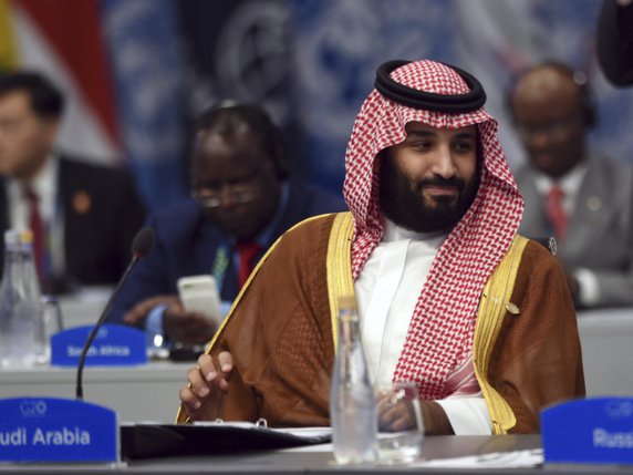 L'ambassadeur saoudien à Washington est le frère du prince héritier Mohammed ben Salmane, surnommé "MBS" (en photo) dont le rôle dans le meurtre du journaliste Jamal Khashoggi est au coeur de toutes les interrogations (archives). © KEYSTONE/AP G20 Press Office