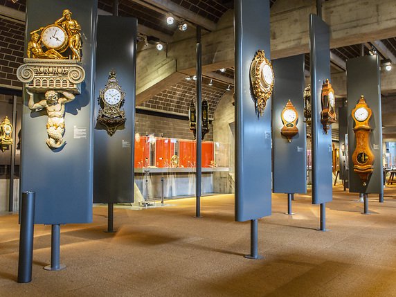 La publicité 4.0 était au menu de l'édition 2018 de la Journée internationale du marketing horloger à La Chaux-de-Fonds, ici le Musée international de l'horlogerie (photo symbolique). © KEYSTONE/PATRICK HUERLIMANN