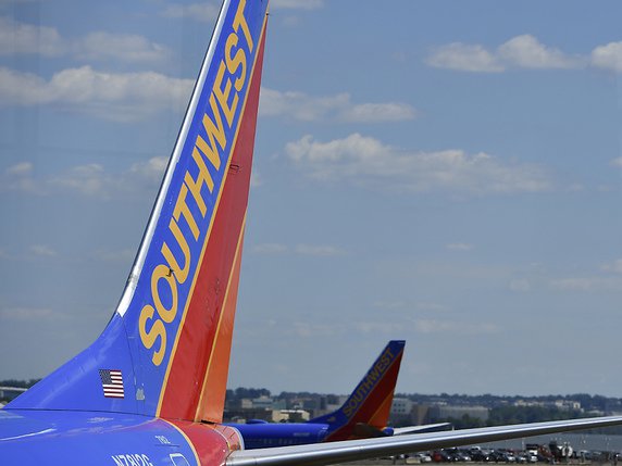 L'avion de la compagnie Southwest avait déjà parcouru 950 km avant de faire demi-tour (archives). © KEYSTONE/AP/MIKE STEWART