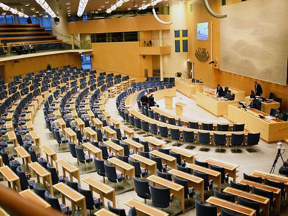 Le parlement suédois s'est prononcé contre la reconduction de la coalition de centre gauche de Stefan Löfven pour un deuxième mandat (archives). © KEYSTONE/EPA TT NEWS AGENCY/PONTUS LUNDAHL