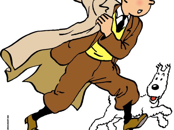 Tintin, qui fête ses 90 ans, va bientôt avoir droit à un deuxième film au cinéma à l'initiative du duo Peter Jackson-Steven Spielberg. © KEYSTONE/AP HERGE/MOULINSART 2004