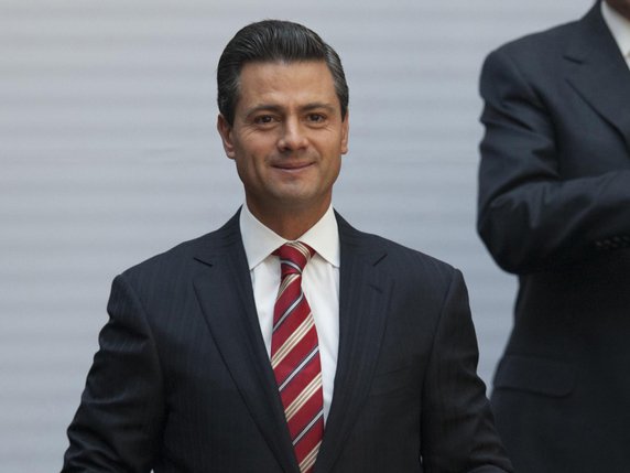 L'ancien président du Mexique Enrique Pena Nieto éclaboussé lors du procès du narcotrafiquant Joaquin Guzman (archives). © KEYSTONE/AP/ALEXANDRE MENEGHINI