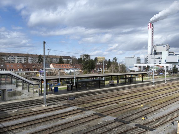 Plusieurs incidents se sont produits sur les rails de la gare de Bâle-Saint-Jean depuis le début de l'année (archives). © Keystone/GEORGIOS KEFALAS