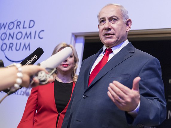 Le Premier ministre israélien Benjamin Netanyahu (archives). © KEYSTONE/LAURENT GILLIERON