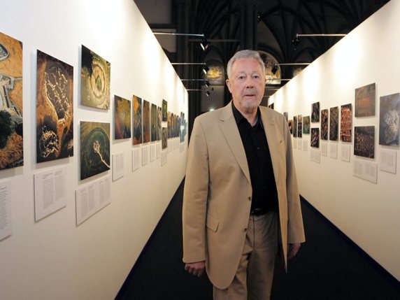 En 2005, le Musée national à Zurich consacrait une exposition aux photographies aériennes de Georg Gerster (archives). © KEYSTONE/ALESSANDRO DELLA BELLA