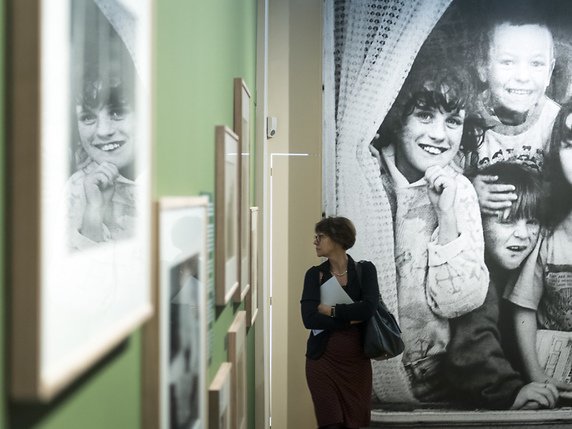 Dès mercredi et jusqu'au 5 mai, le Musée de l'Elysée à Lausanne accueille près de 140 photographies de Martine Franck, dont certaines inédites. © KEYSTONE/LAURENT GILLIERON