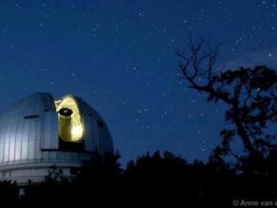 La coupole du télescope de 193 cm de diamètre de l’Observatoire de Haute-Provence, qui a permis la détection de Gl411b. © UNIGE/Anne Van der Stegen