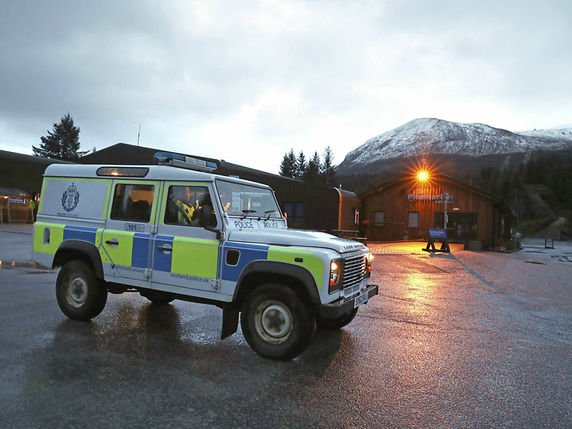 Une avalanche qui s'est déclenchée sur le Ben Nevis, point culminant de l'Ecosse et du Royaume-Uni, a fait trois morts. © KEYSTONE/AP PA/ANDREW MILLIGAN