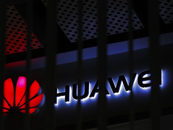 Le géant chinois des télécommunications Huawei est sur la sellette (archives). © KEYSTONE/AP/ANDY WONG