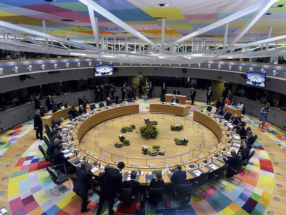 Les dirigeants de l'UE se sont retrouvés à Bruxelles pour leur sommet. © KEYSTONE/AP AFP Pool/ARIS OIKONOMOU