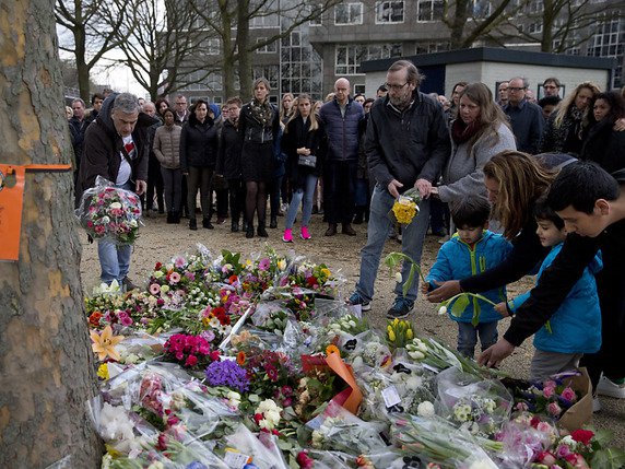 La fusillade a fait trois morts et sept blessés dont trois grièvement atteints lundi dans un tramway à Utrecht, aux Pays-Bas (archives). © KEYSTONE/AP/PETER DEJONG