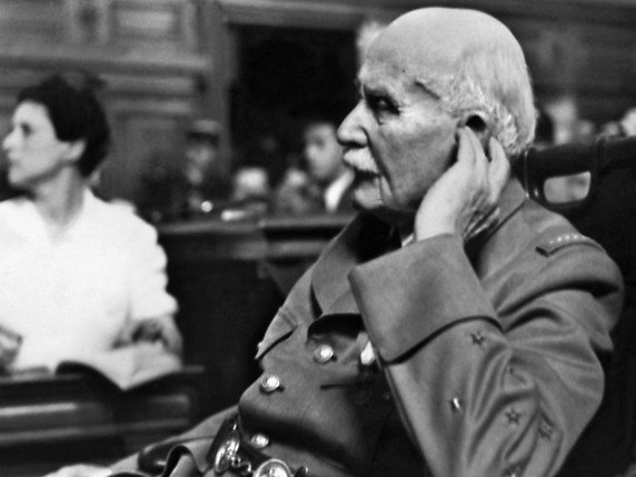 Avant de diriger le régime de Vichy, le maréchal Pétain a été un héros de la première guerre mondiale (archives). © KEYSTONE/STR