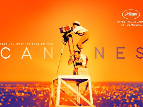 Pour le Festival de Cannes, "cette photo de plateau recèle déjà tout d'Agnès Varda: la passion, l'audace, l'espièglerie". © KEYSTONE/EPA CANNES FESTIVAL/FLORE MAQUIN / HANDOUT