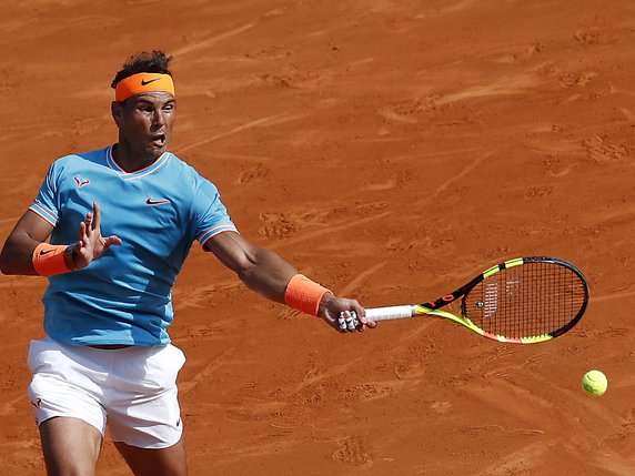 Rafael Nadal: un succès de plus sur la terre battue monégasque © KEYSTONE/EPA/SEBASTIEN NOGIER