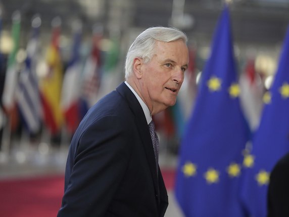 Le négociateur en chef du Brexit pour l'Union européenne Michel Barnier milite pour une coalition large en Europe (archives). © KEYSTONE/EPA/STEPHANIE LECOCQ