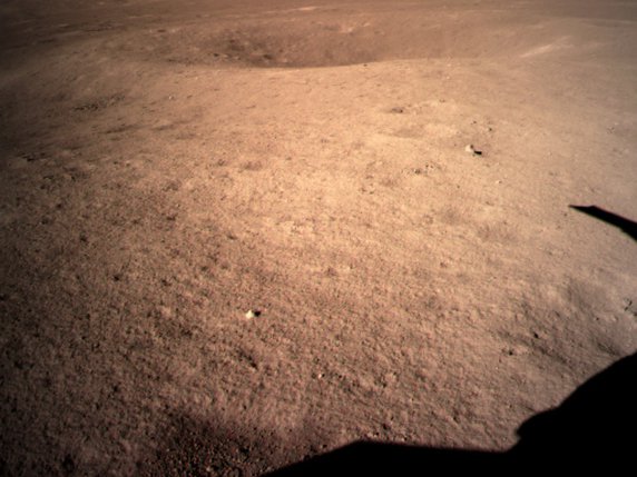 La sonde chinoise Chang'e-4 s'est posée sur la face cachée de la Lune (archives). © KEYSTONE/AP China National Space Administration/Xinhua News Agency