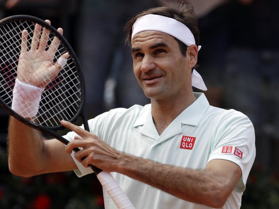 Roger Federer a dû jouer deux matchs dans la même journée, pour la première fois depuis quinze ans. © KEYSTONE/AP/GREGORIO BORGIA