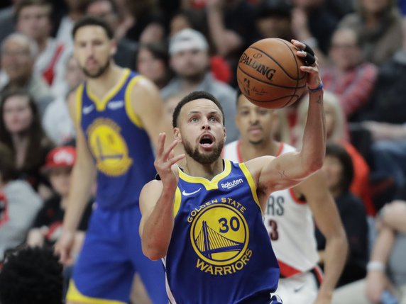 Stephen Curry a inscrit 36 points © KEYSTONE/AP/TED S. WARREN