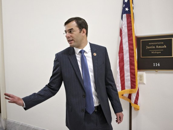 Justin Amash est le premier parlementaire républicain à appeler à la destitution du locataire de la Maison Blanche. © Keystone/AP/J. Scott Applewhite