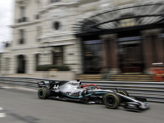 Une belle mais difficile victoire pour Hamilton à Monaco © KEYSTONE/AP/LUCA BRUNO