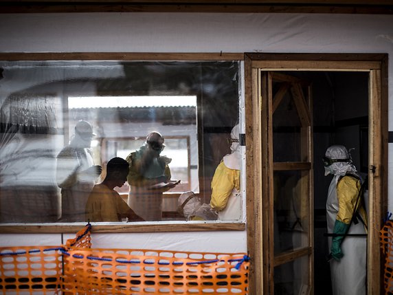 Les violences en Ituri pourraient détériorer la situation face à Ebola dans la région (archives). © KEYSTONE/AP Medecins Sans Frontieres/JOHN WESSELS