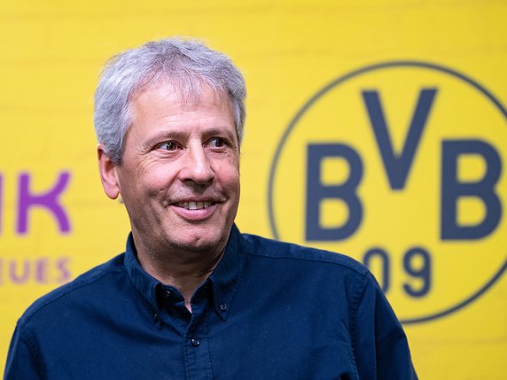 Lucien Favre a prolongé son contrat avec Dortmund jusqu'en 2021 © KEYSTONE/DPA/GUIDO KIRCHNER