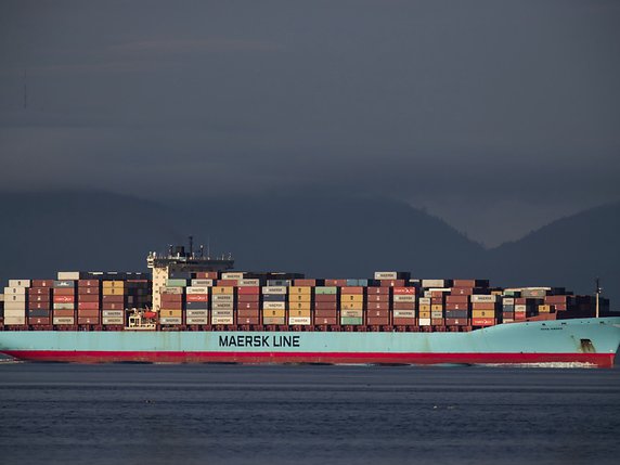 Les déchets ramenés au Canada par l'Anna Maersk doivent être incinérés dans une structure spécialisée. © KEYSTONE/AP The Canadian Press/DARRYL DYCK