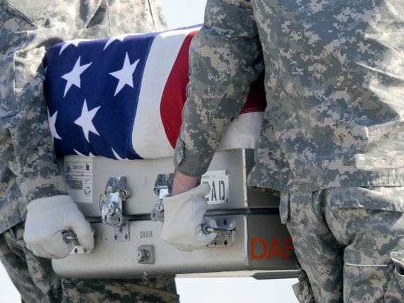 D'après une récente analyse de l'université Brown, 6951 militaires américains sont morts en opération entre 2001 et 2018 (archives). © KEYSTONE/FR96543 AP/Steve Ruark