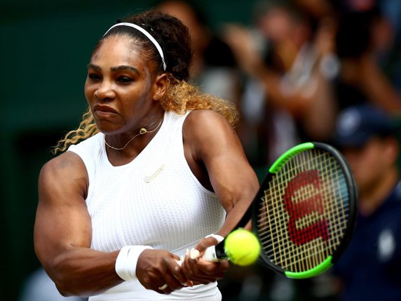 Serena Williams affrontera Simona Halep en finale à Wimbledon © KEYSTONE/EPA REUTERS POOL/HANNAH MCKAY / POOL