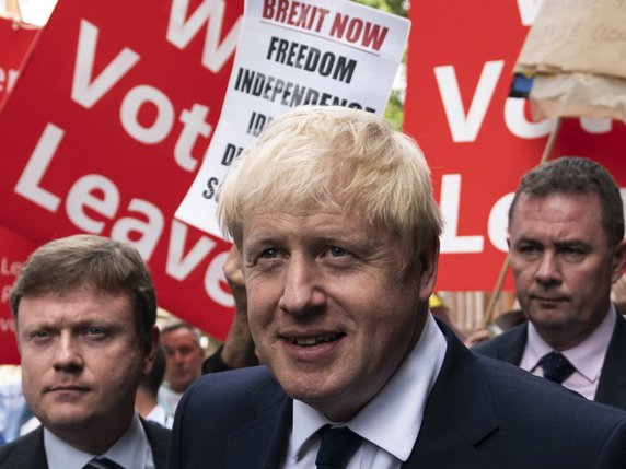 Sauf énorme surprise, Boris Johnson devrait être proclamé vainqueur mardi dans la course à la succession de Theresa May. © KEYSTONE/EPA/WILL OLIVER