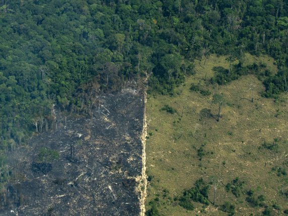 Le président brésilien Jair Bolsonaro a signé mercredi un décret interdisant les brûlis agricoles dans tout le Brésil pendant soixante jours pour tenter de freiner la multiplication des incendies face à une pression internationale croissante. © KEYSTONE/AP/LEO CORREA