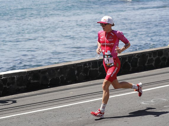 Daniela Ryf a décroché son 5e titre mondial d'Ironman 70.3 © KEYSTONE/FRE 132414 AP/MARCO GARCIA