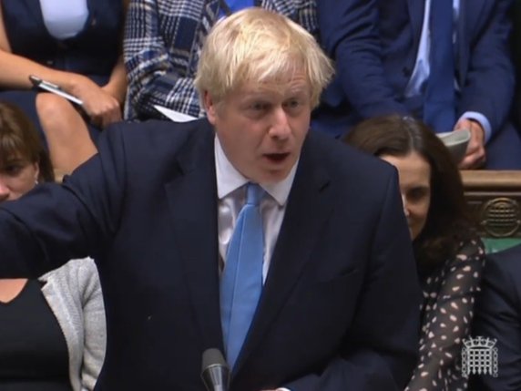 Les députés ont rejeté mardi la demande d'élections anticipées de Boris Johnson. © KEYSTONE/EPA UK PARLIAMENTARY RECORDING UNIT/ HANDOUT