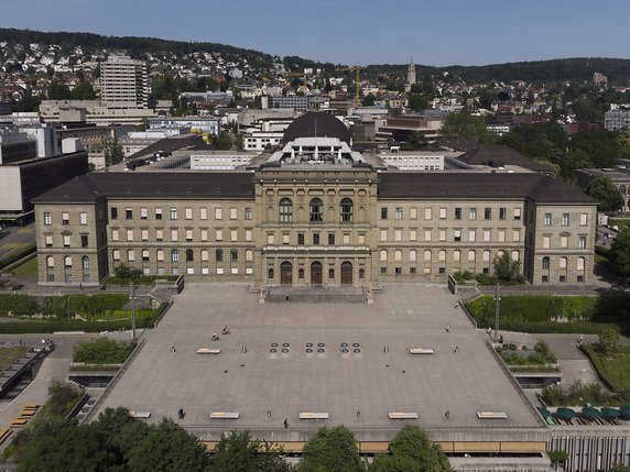 L'Ecole polytechnique fédérale de Zurich (EPFZ) se place à égalité avec l'université californienne de Berkeley, © KEYSTONE/CHRISTIAN BEUTLER