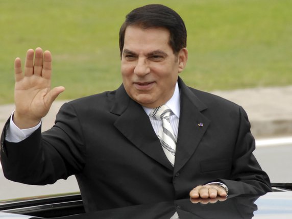 Zine el Abidine Ben Ali est décédé jeudi en Arabie Saoudite, où il vivait en exil depuis la révolution de 2011 (archives). © KEYSTONE/AP/HASSENE DRIDI