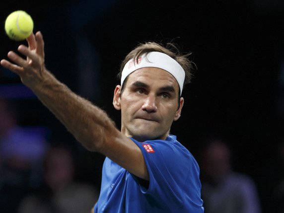 Roger Federer: il n'a pas failli devant John Isner. © KEYSTONE/SALVATORE DI NOLFI