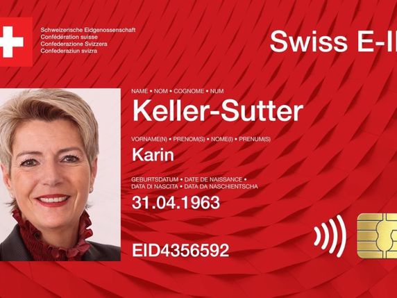 La Société numérique veut distribuer des milliers de passerports électroniques "Swiss e-ID" pour marquer le début de sa campagne. © DigitaleGesellschaft