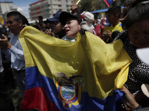 L'Equateur a retrouvé le calme suite à l'accord entre le gouvernement et les indigènes, fer de lance des manifestations qui ont été marquées par de durs affrontements. © KEYSTONE/EPA EFE/BIENVENIDO VELASCO