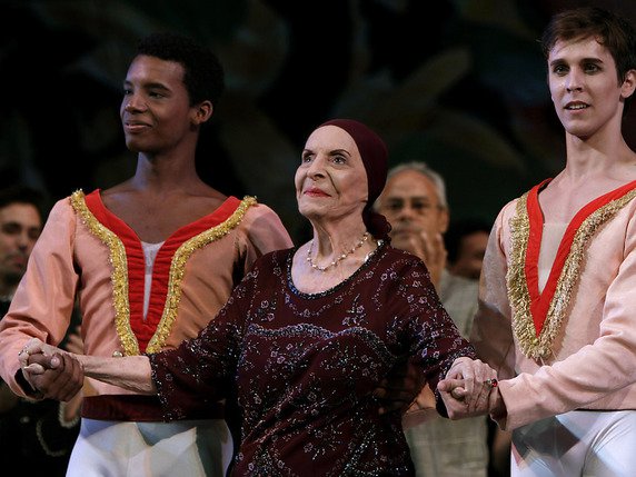 Alicia Alonso est la seule danseuse latino-américaine à avoir été "prima ballerina assoluta" (archives). © KEYSTONE/AP/FRANKLIN REYES