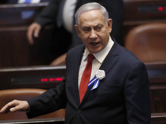 Le Premier ministre israélien Benjamin Netanyahu renonce à former un gouvernement (archives). © KEYSTONE/EPA/ATEF SAFADI
