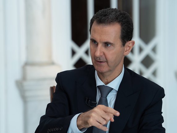 Le président syrien Bachar al-Assad qualifie son homologue turc d'"ennemi". © KEYSTONE/EPA SANA/SANA HANDOUT
