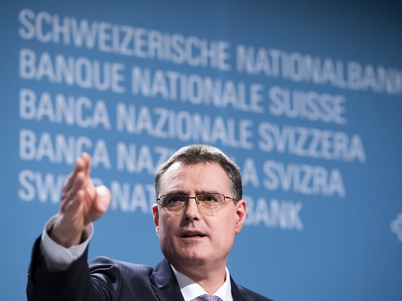 "Notre politique monétaire est juste", insiste le président de la Banque nationale suisse Thomas Jordan (archives). © KEYSTONE/ANTHONY ANEX