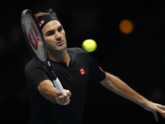 Federer a manqué son affaire face à Thiem © KEYSTONE/AP/ALASTAIR GRANT